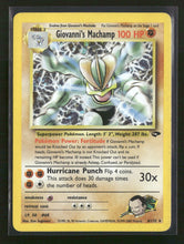 Gym Challenge Giovanni's Machamp #006/132