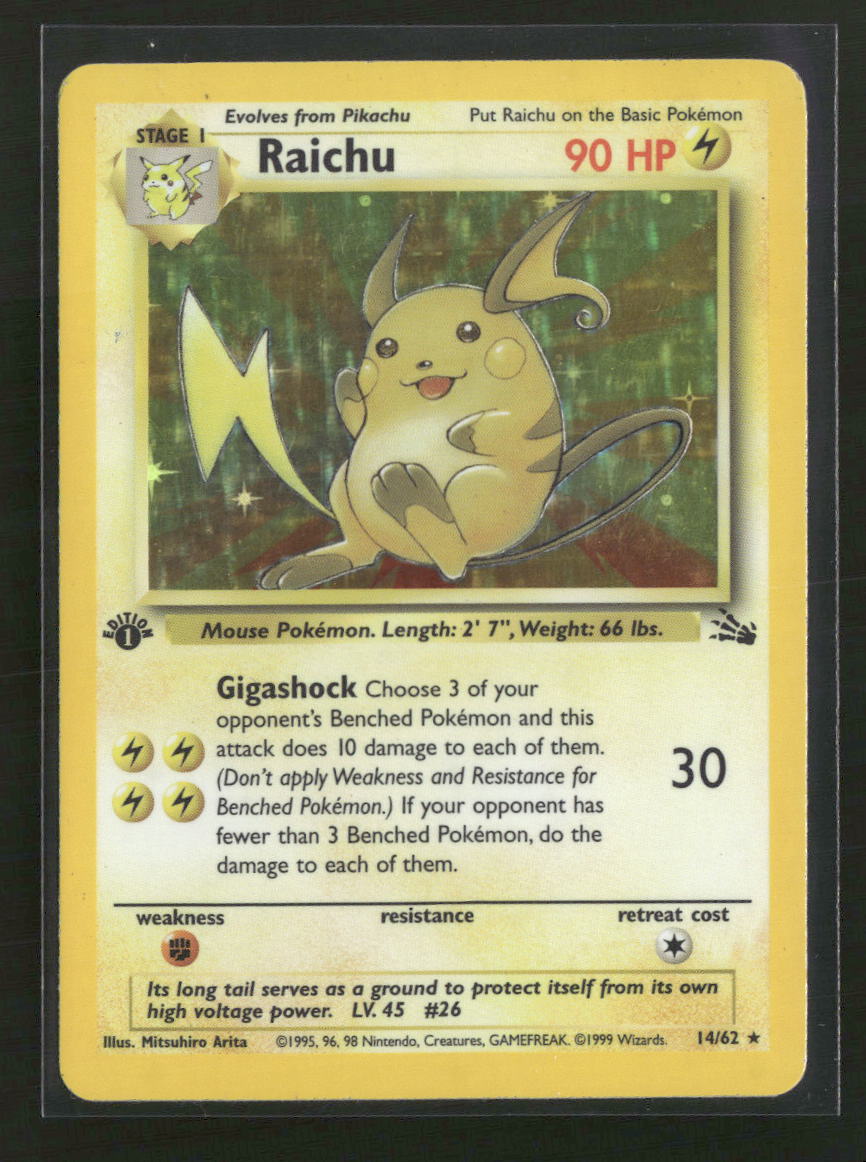 Fossil Raichu (14) #14/62