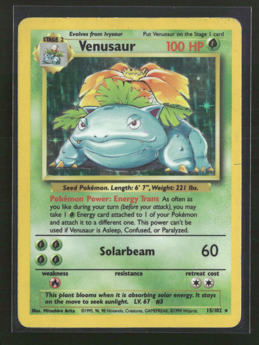 Base Set Venusaur #015/102