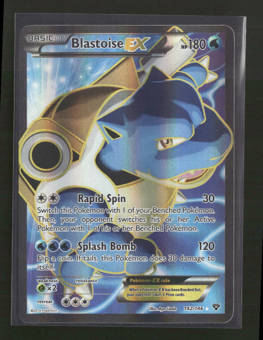 XY Base Set Blastoise EX (142 Full Art) #142/146