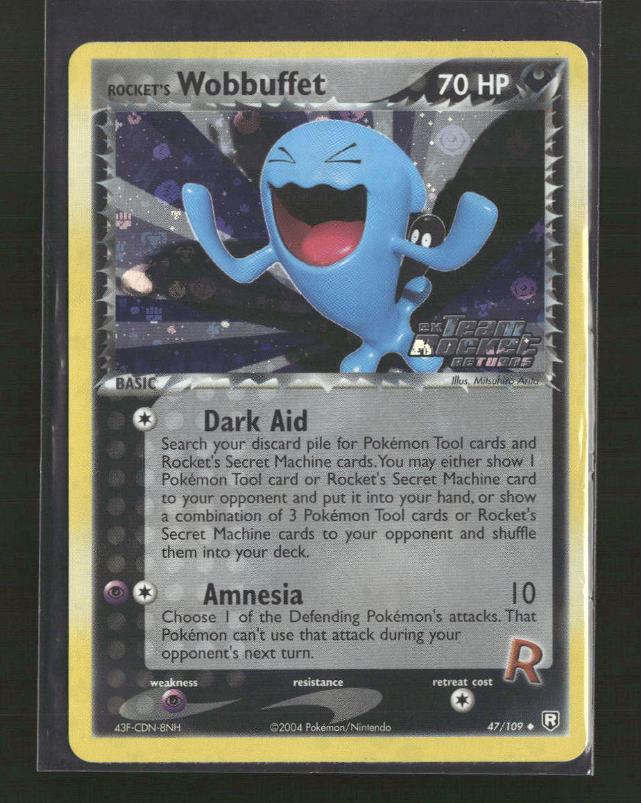 Team Rocket Returns Rocket's Wobbuffet #47/109