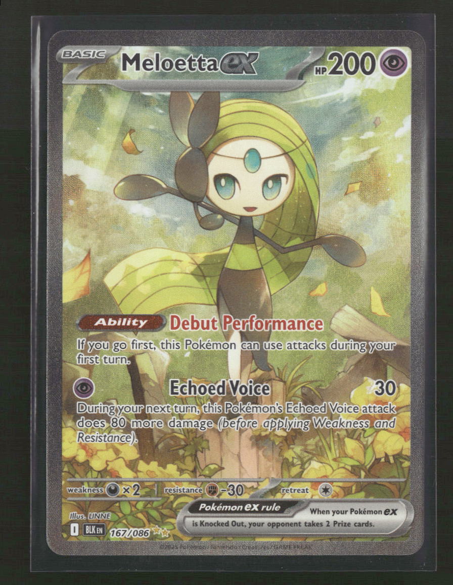 SV: Black Bolt Meloetta ex #167/086