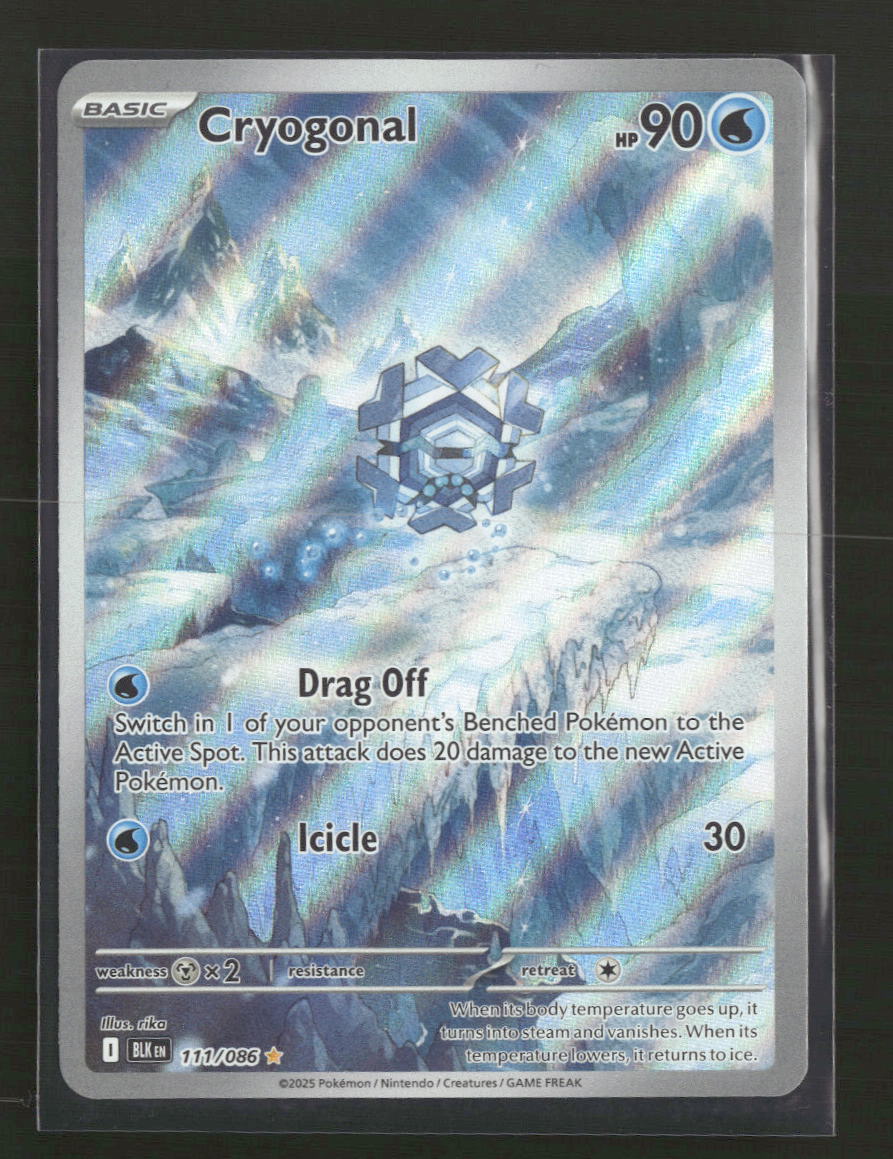 SV: Black Bolt Cryogonal #111/086