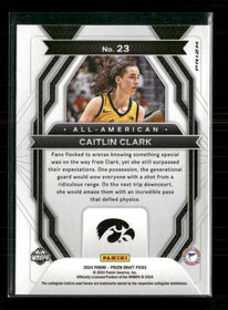 2024 Panini Prizm Draft Picks All-American Prizms Green Caitlin Clark #23
