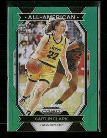 2024 Panini Prizm Draft Picks All-American Prizms Green Caitlin Clark #23