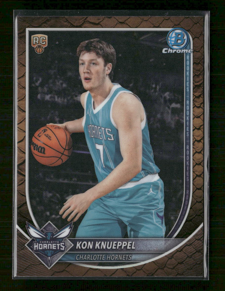 2025-26 Bowman Chrome Reptilian Refractor Kon Knueppel #BCV-4