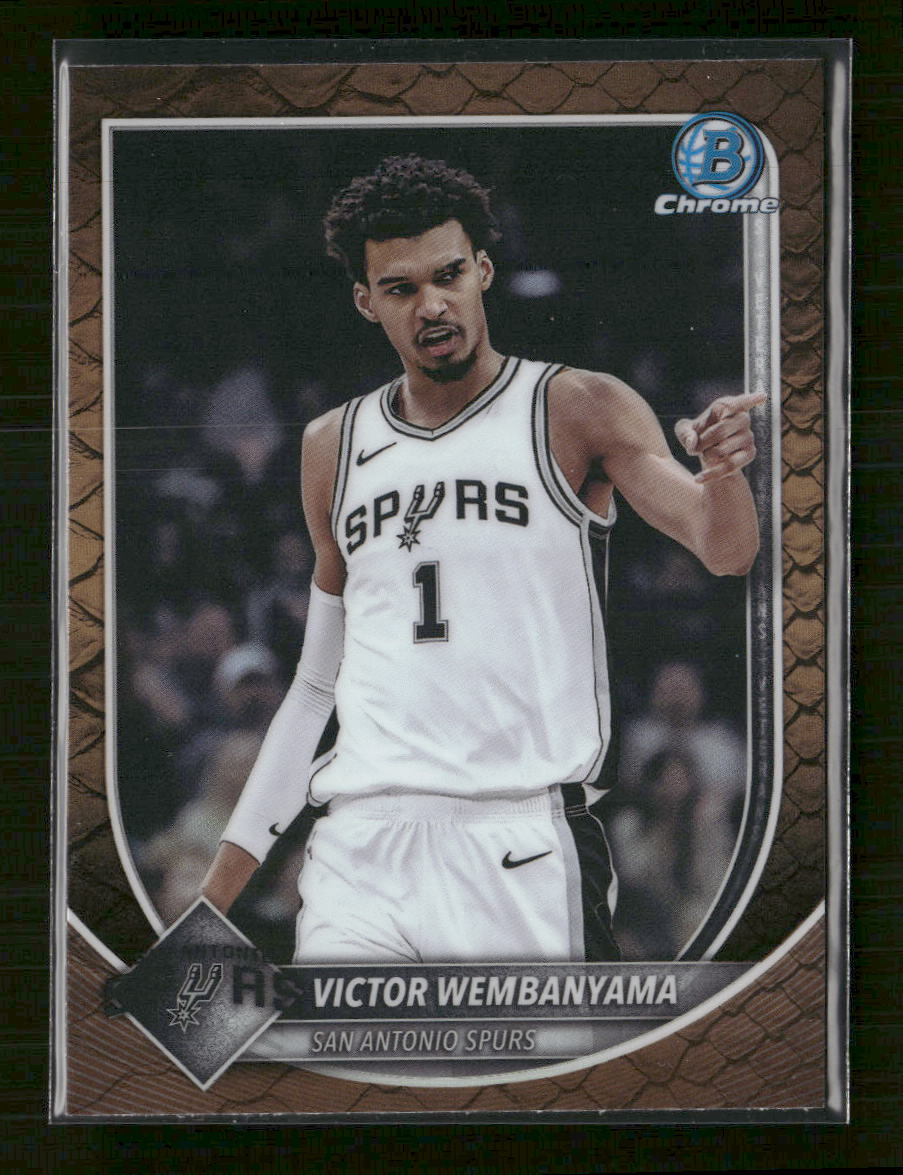 2025-26 Bowman Chrome Reptilian Refractor Victor Wembanyama #BCV-143