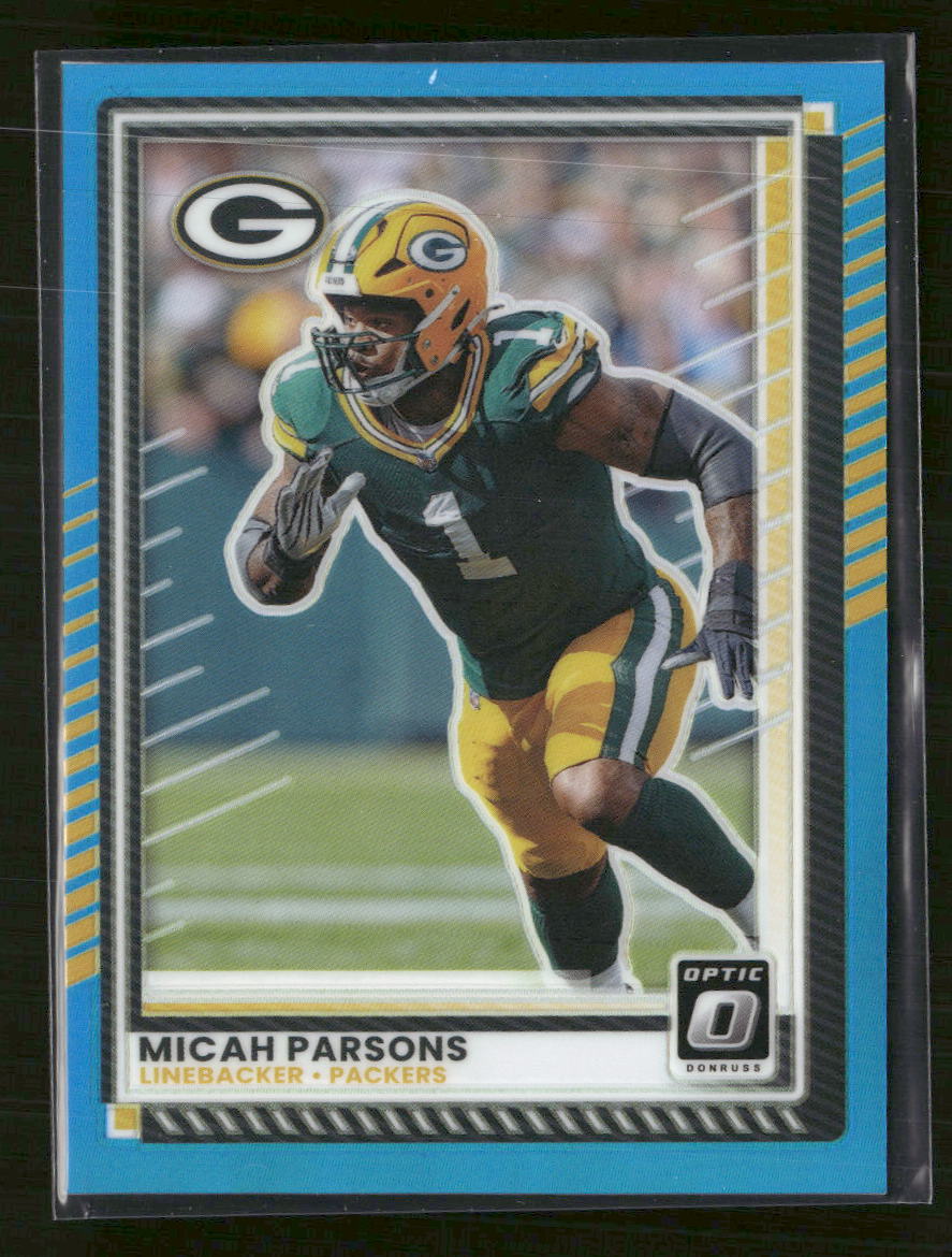 2025 Donruss Optic Neon Blue Micah Parsons #/399 #85