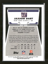 2025 Topps Chrome 1975 Topps Jaxson Dart #1975-25