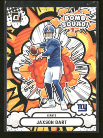 2025 Donruss Bomb Squad Holo Jaxson Dart  #BS-JDT