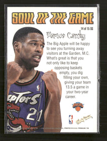 1998-99 SkyBox Premium Soul of the Game Marcus Camby #14 SG