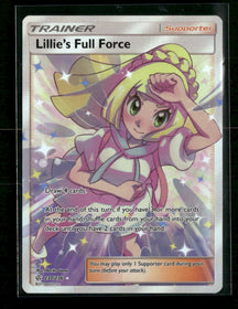 SM - Cosmic Eclipse Lillie's Full Force (Full Art) #230/236 Damaged