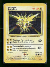 Base Set Zapdos #016/102