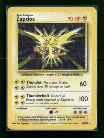 Base Set Zapdos #016/102
