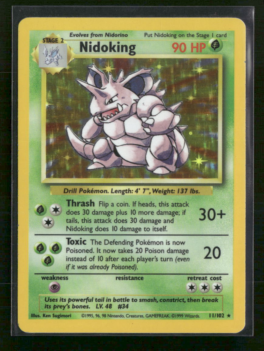 Base Set Nidoking #011/102