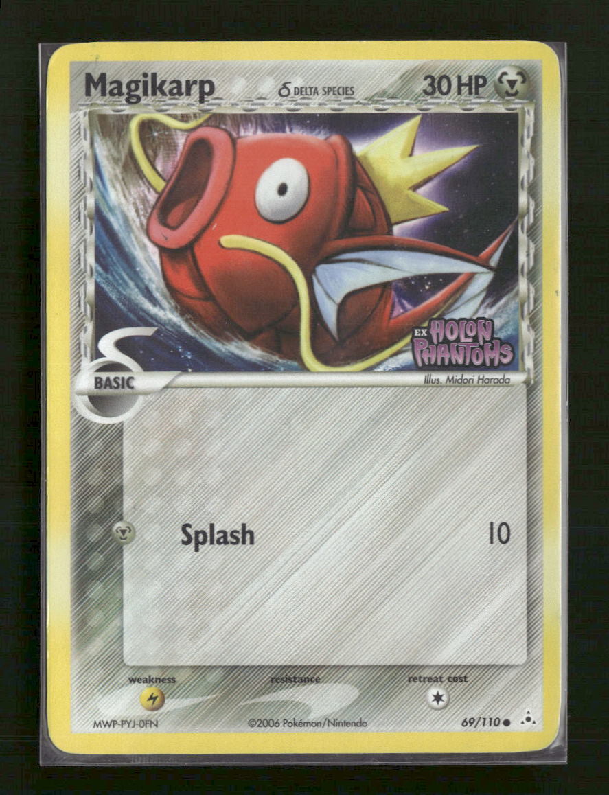 Magikarp (Delta Species) #69/110 (Holon Phantoms stamped)