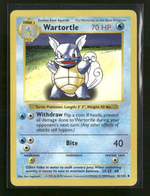 Base Set Wartortle #042/102