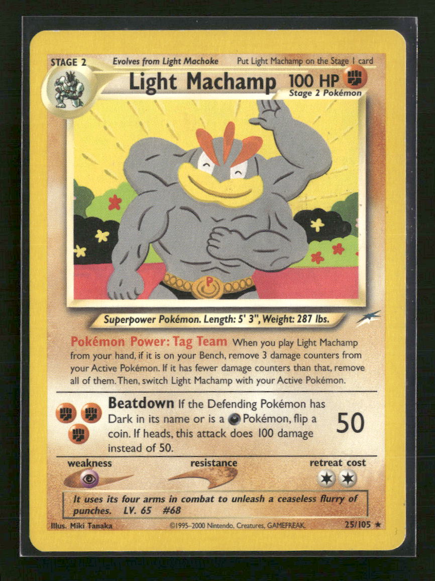 Neo Destiny Light Machamp #025/105
