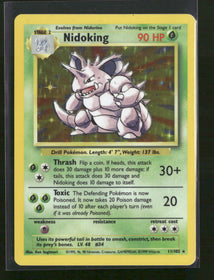 Base Set Nidoking #011/102
