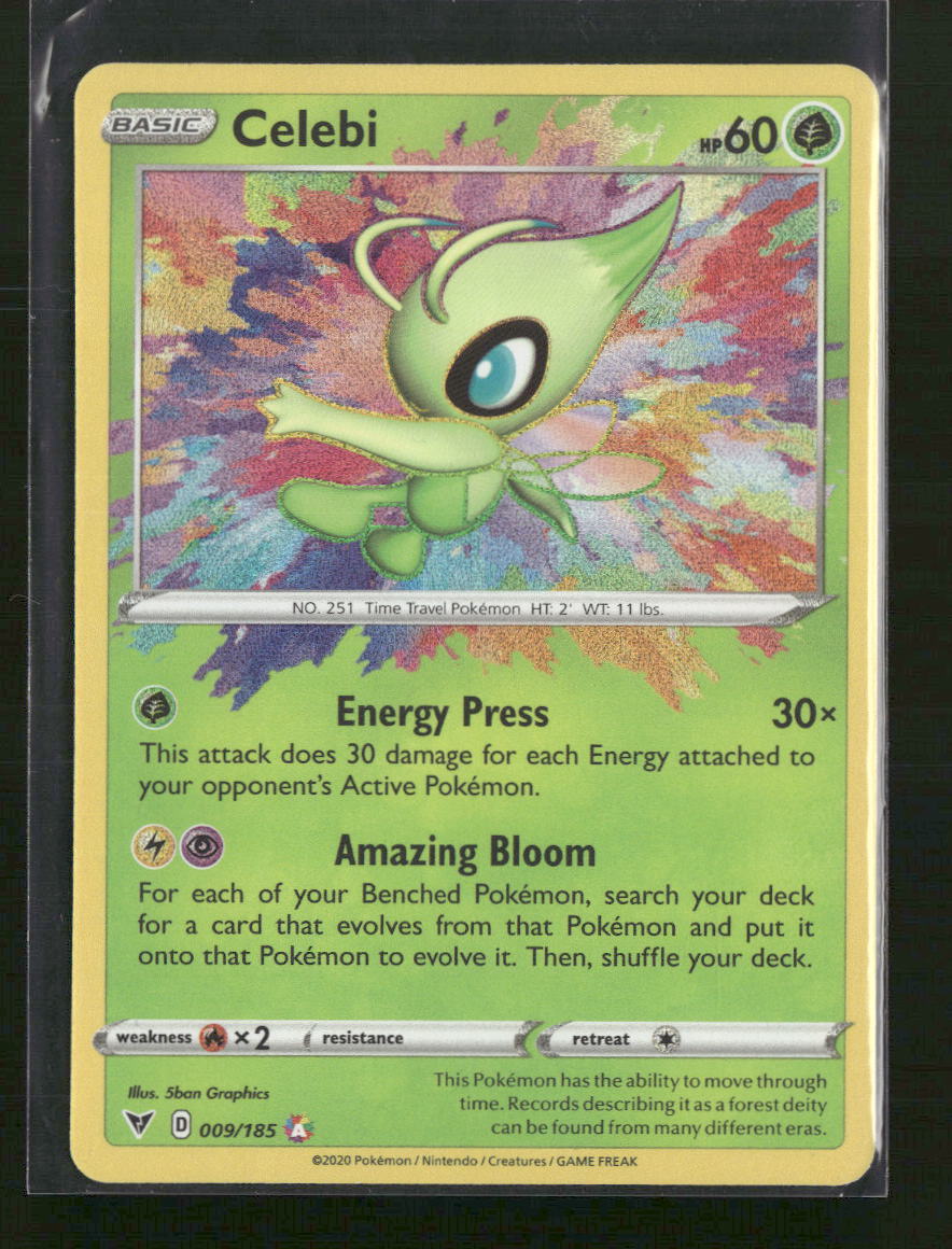 SWSH04: Vivid Voltage Celebi #009/185
