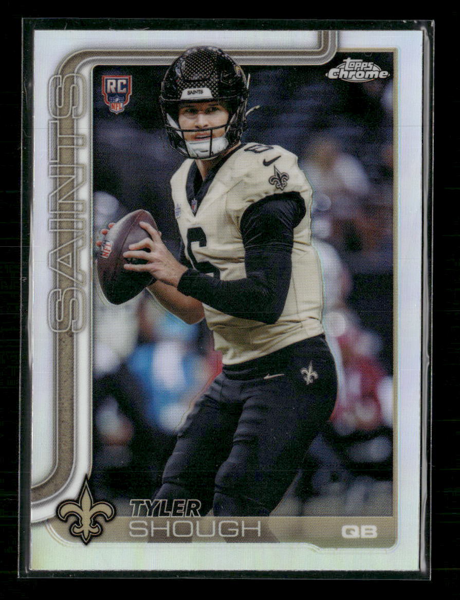 2025 Topps Chrome Refractor Tyler Shough Rookie #398