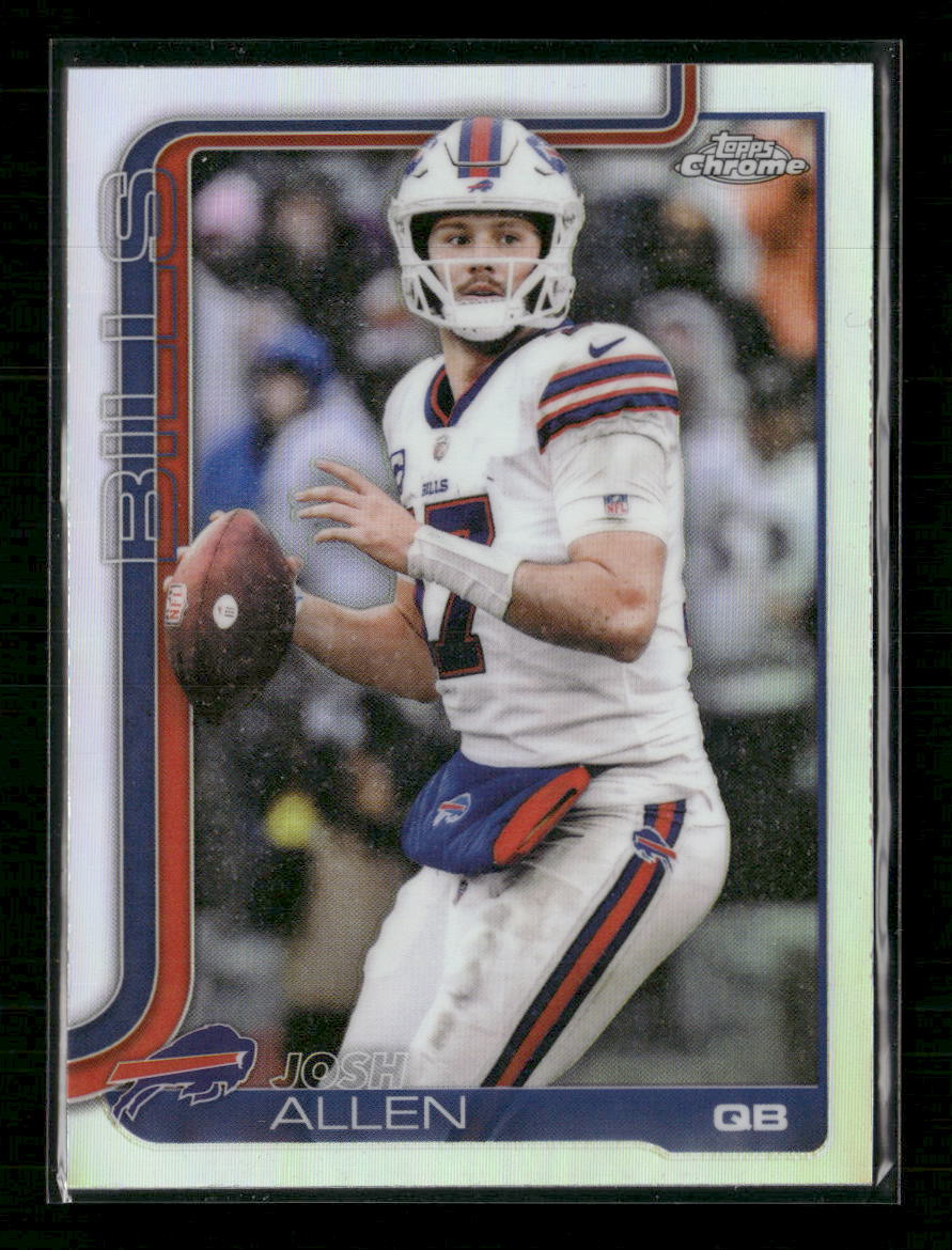 2025 Topps Chrome Refractor Josh Allen #34