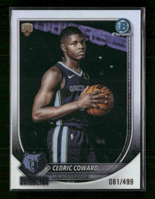 2025-26 Bowman Chrome Refractor Cedric Coward #/499 #BCV-11