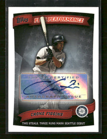 2010 Topps Update Peak Performance Auto Chone Figgins #PPA-CF