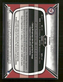 2012 Bowman Platinum Prospect Autographs Robbie Ray Auto #AP-RR