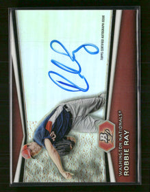 2012 Bowman Platinum Prospect Autographs Robbie Ray Auto #AP-RR