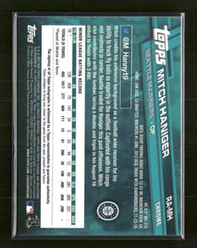 2017 Topps Chrome Rookie Autographs Mitch Haniger Auto #RA-MH