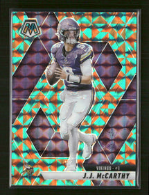 2025 Panini Mosaic Mosaic Tessellation J.J. McCarthy #/15 #195
