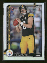 2025 Topps Chrome Refractor Will Howard Rookie #321