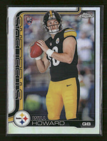 2025 Topps Chrome Refractor Will Howard Rookie #321