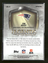 2025 Topps Chrome Legends of the Gridiron Refractor Tom Brady #LOG-9