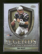 2025 Topps Chrome Legends of the Gridiron Refractor Tom Brady #LOG-9