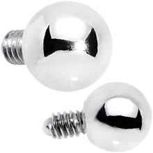 3mm Stainless Steel Externally Threaded Dermal Anchor Top