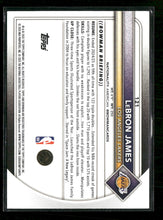 2025-26 Bowman Green Border LeBron James #/99 #121