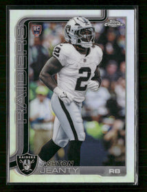 2025 Topps Chrome Refractor Ashton Jeanty Rookie #322