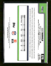 2025 Topps Chrome Lime Green X-Fractor Sam Darnold #275