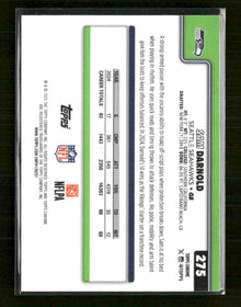 2025 Topps Chrome Lime Green X-Fractor Sam Darnold #275