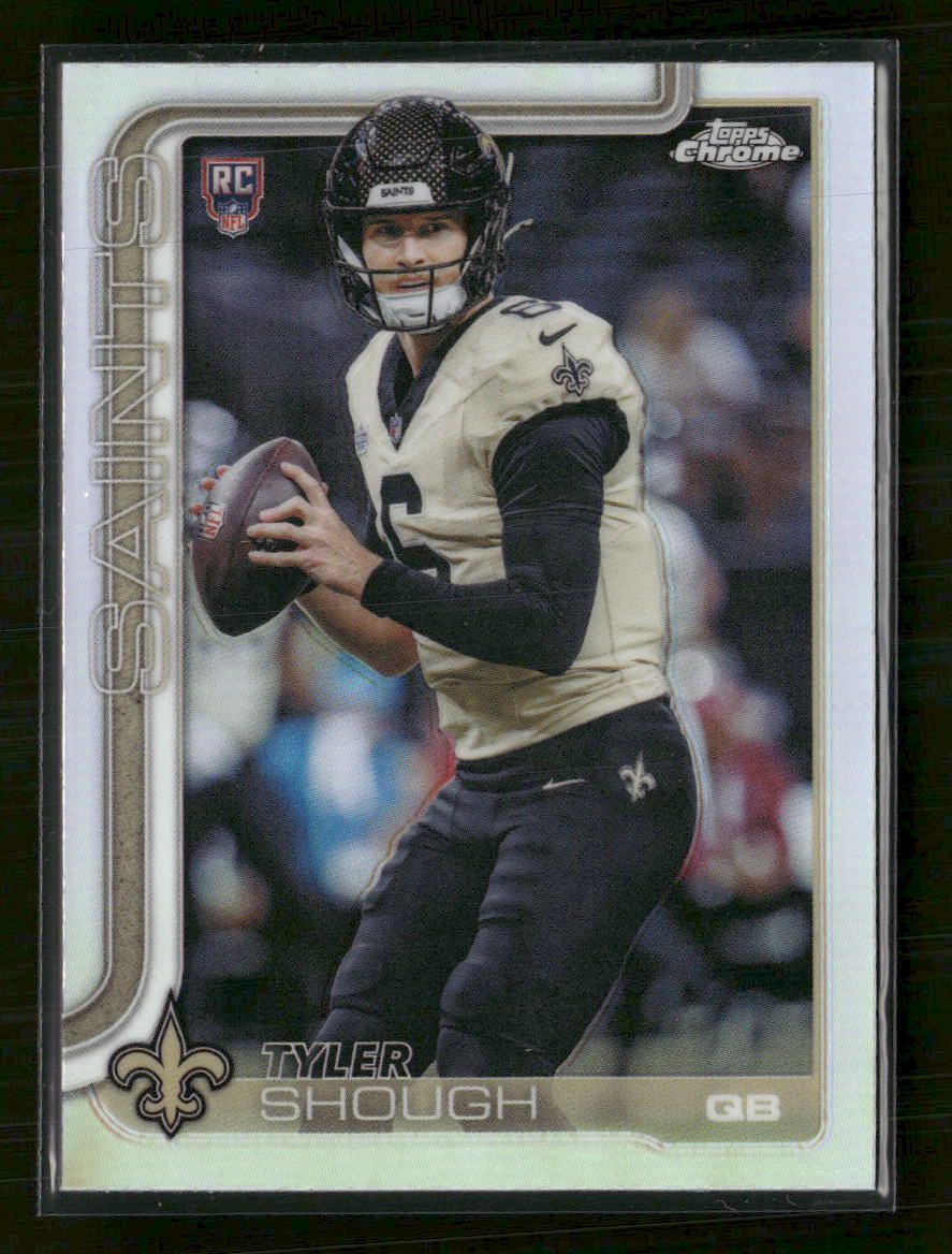 2025 Topps Chrome Refractor Tyler Shough Rookie #398