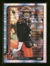 2025 Topps Chrome Pulsar Refractor Joe Burrow #61