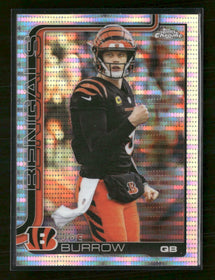 2025 Topps Chrome Pulsar Refractor Joe Burrow #61