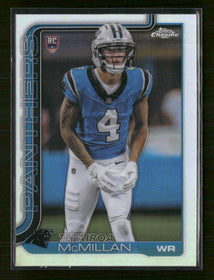 2025 Topps Chrome Refractor Tetairoa McMillan Rookie #326