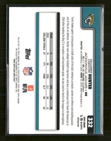 2025 Topps Chrome Refractor Travis Hunter Rookie #332