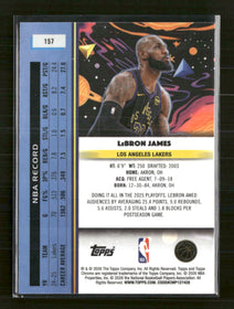 2025-26 Topps Chrome Cosmic Lebron James #157
