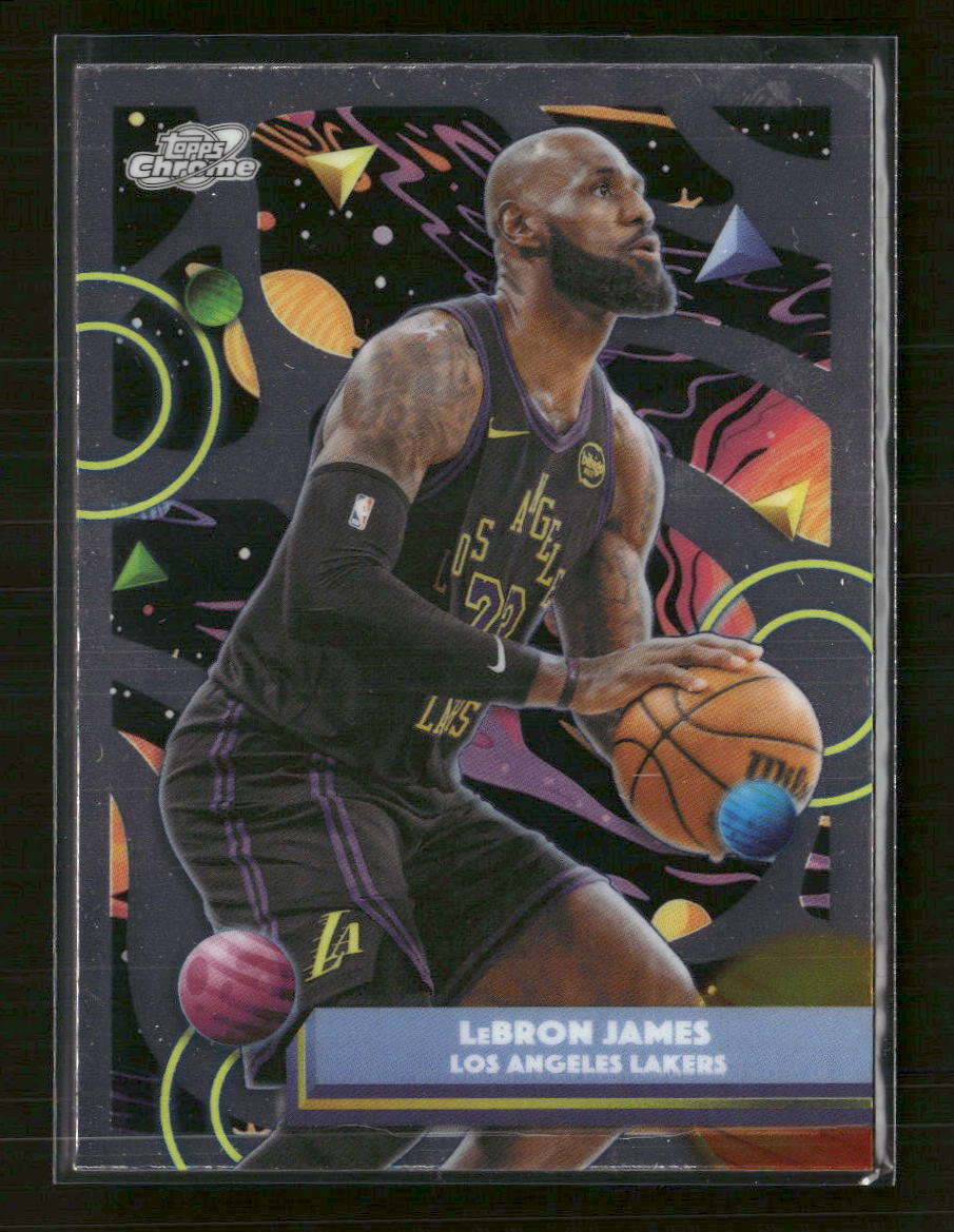2025-26 Topps Chrome Cosmic Lebron James #157