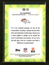 2025 Topps Chrome Radiating Rookies RJ Harvey #RR-15