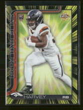 2025 Topps Chrome Radiating Rookies RJ Harvey #RR-15